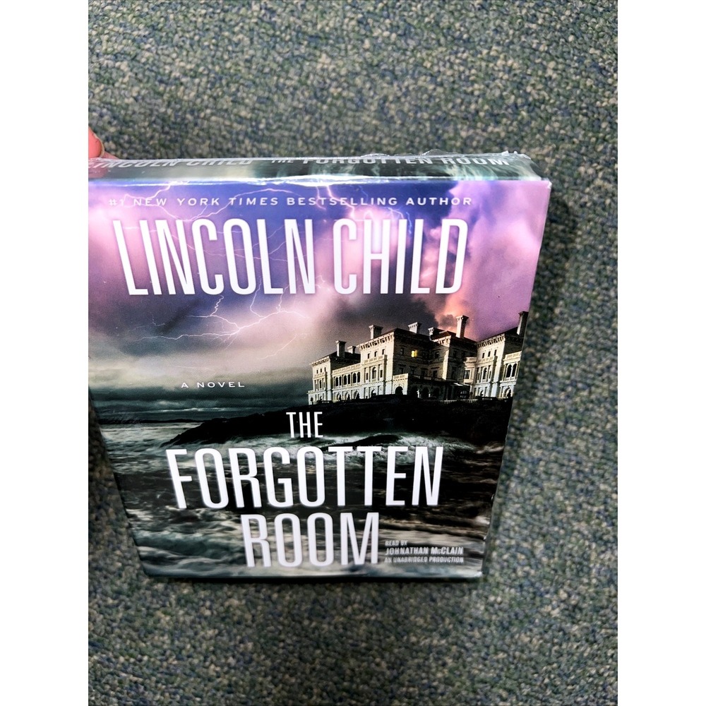 AUDIOBOOK 8 CD Jeremy Logan Forgotten Room by Lincoln Child 10hrs Brand New Seal